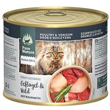 Pure Nature Cat Senior konzerva Hydinová a Zverina 200 g (RD-PNCS00200PV-5868-CS)