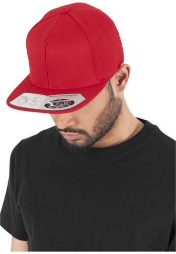 Urban Classics 110 Fitted Snapback red - UNI