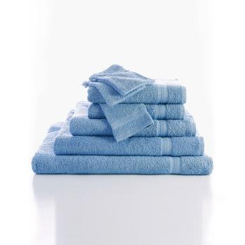 Blancheporte Kúpeľňová froté kolekcia zn. Colombine 420g/m2 modrá džínsová 70x130 cm uterák