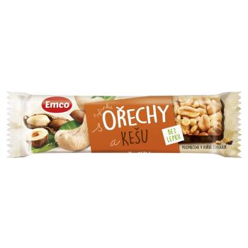 EMCO Tyčinka Orechy a kešu 35 g