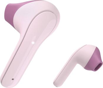 Hama Freedom Light Bluetooth Hi-Fi štupľové slúchadlá do uší Headset, dotykové ovládanie ružová