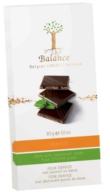 Balance Horká čokoláda so stéviou s pomarančom 85 g