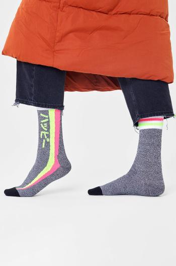 Ponožky Happy Socks dámske, šedá farba