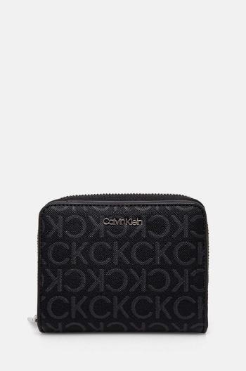 Peňaženka Calvin Klein dámska, čierna farba, K60K612433