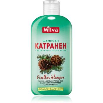 Milva Pine Tar šampón pre obnovenie rovnováhy pokožky hlavy 200 ml