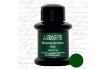 De Atramentis DEADOCGR zelený dokumentový fľaštičkový atrament 35 ml