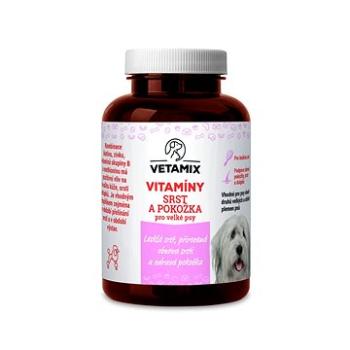 Vetamix vitamíny srsť a pokožka pre veľké psy 10× 230 g (8594044510707)
