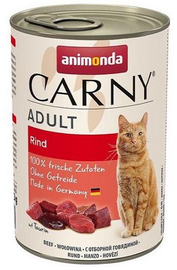 Animonda CARNY® cat Adult hovädzie mäso a morka konzervy pre mačky 12x400g