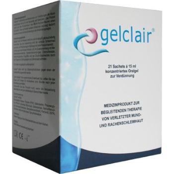 Gelclair Gel na elimináciu lézií ústné dutiny gel 180 ml