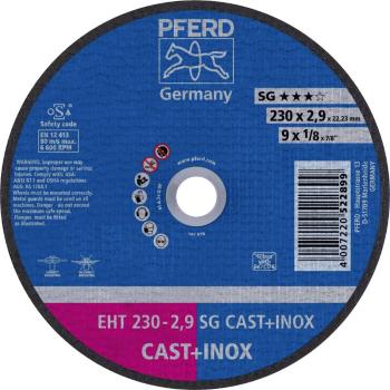 PFERD EHT 230-2,9 SG CAST+INOX 61328832 rezný kotúč rovný  230 mm 22.23 mm 25 ks