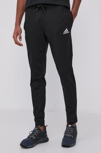 Nohavice adidas GK9222 pánske, čierna farba, jednofarebné
