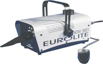 Eurolite Snow 3001 stroj na umelý sneh vrátane upevňovacieho strmeňa, vrátane diaľkového káblového ovládania