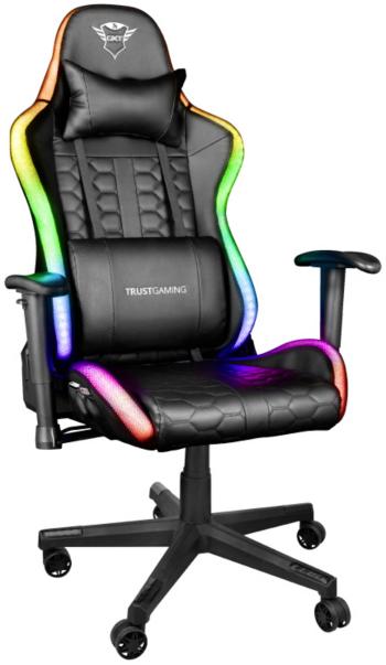 Trust GXT716 RIZZA RGB herné stoličky čierna, RGB