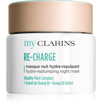 My Clarins Re-Charge Hydra-Replumping Night Mask energizujúca pleťová maska pre žiarivý vzhľad pleti 50 ml