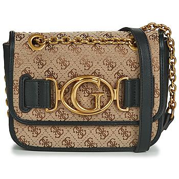 Guess  Tašky cez rameno AILEEN CROSSBODY FLAP  Čierna