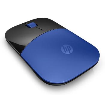 HP Myš Z3700 Dragonfly Blue, 1200DPI, 2.4 [GHz], optická Blue LED, 3tl., bezdrôtová, modrá, 1 ks AA, Windows 7/8/10, Mac OS 10.3 a