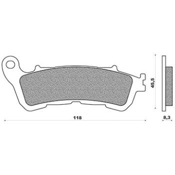 NEWFREN brzdové doštičky (zmes SCOOTER ELITE SINTERED) (2 ks) M502-528