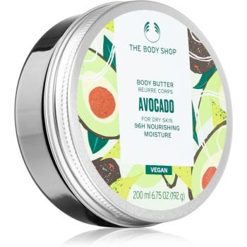 The Body Shop Body Butter Avocado telové mlieko pre suchú pokožku 200 ml