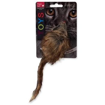 MAGIC CAT - Hračka, myš, plyš Gigant s catnipom, 21 cm (8595091786213)