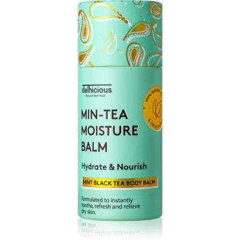 delhicious MIN-TEA MOISTURE BALM intenzívny regeneračný telový balzam pre suchú a citlivú pokožku 70 g