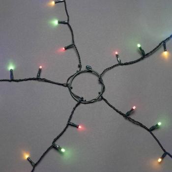 Konstsmide 6482-520 LED svetelný plášť na vianočný stromček vnútorné cez napájací zdroj do zásuvky Počet žiaroviek 250 L