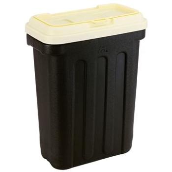 Maelson Box na granule na 20 kg krmiva – čierno-béžový – 54 × 31 × 58 cm (4260195041691)