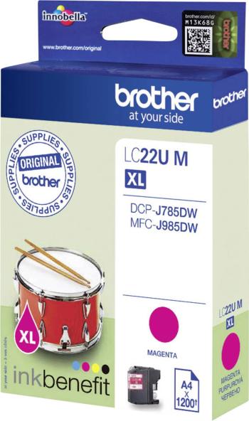 Brother Ink LC-22U M originál  purpurová LC22UM