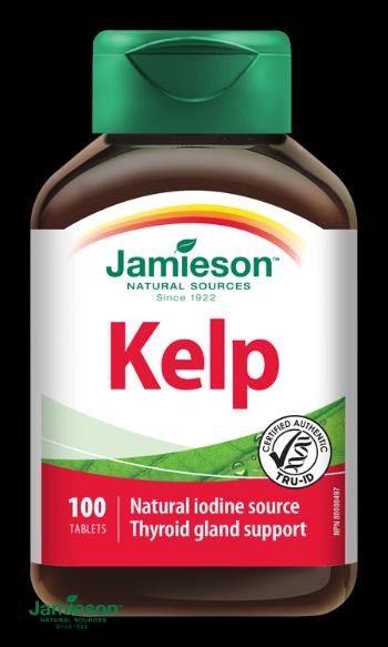 Jamieson Kelp morské riasy 650 μg 100 tabliet