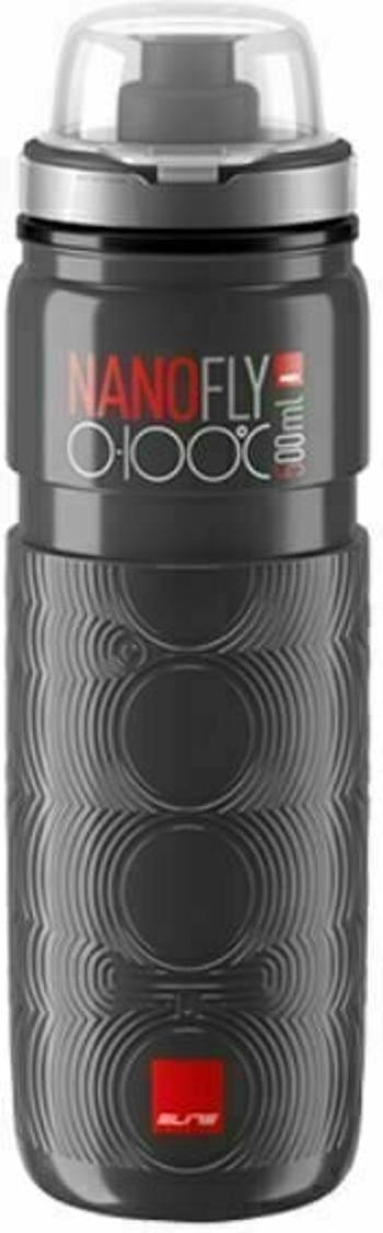 Elite Cycling Nano Fly Dark Grey 500 ml Cyklistická fľaša