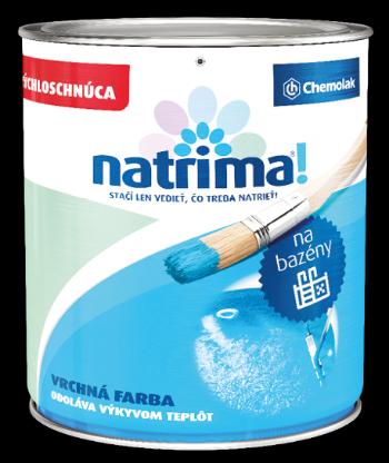 NATRIMA - Syntetická farba na bazény 2,5 L 0405 - oceánová modrá