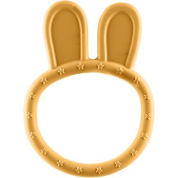 Zopa Silicone Teether Rabbit hryzadielko Mustard Yellow 1 ks