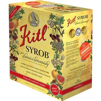 Kitl Syrob Jahodový 5 l bag-in-box (8595251001965)