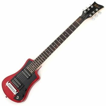 Höfner Shorty Deluxe Red Elektrická gitara