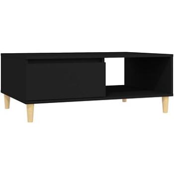 SHUMEE Konferenčný stolík čierny 90 × 60 × 35 cm drevotrieska, 805996