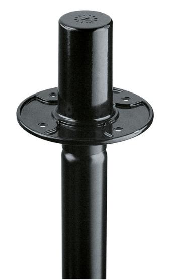 K&M 19656 Flange adapter black