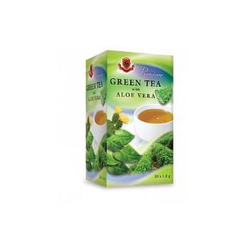 HERBEX PREMIUM Tea Zelený čaj ALOE VERA 20 x 1,5 g
