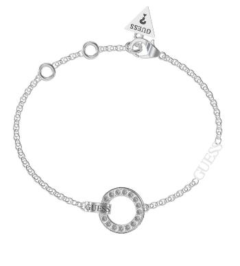 Guess Elegantný oceľový náramok Circle Lights JUBB03162JWRH 14,5 - 18,5 cm