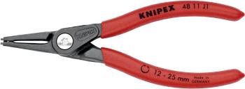 Knipex 48 11 J1 SB kliešte na poistné krúžky Vhodné pre vnútorné krúžky 12-25 mm  Tvar hrotu rovný