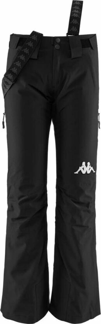 Kappa 6Cento 634 Womens Ski Pants Black M Lyžiarske nohavice