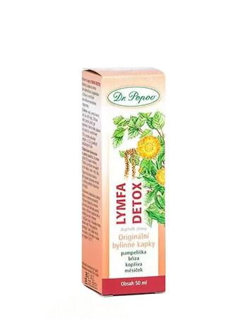 Lymfa a detox - bylinné kvapky DR. POPOV 50 ml