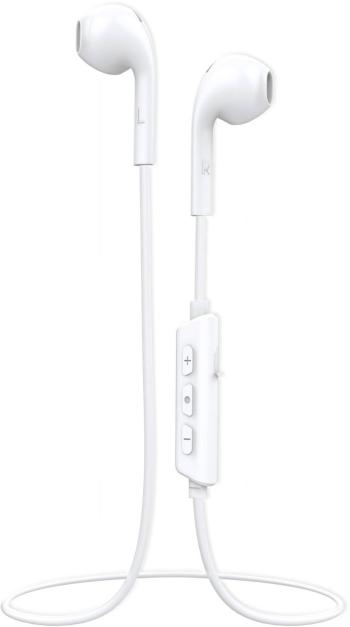 Vivanco SMART AIR BRIGHT WHITE Bluetooth športové štupľové slúchadlá do uší Headset biela