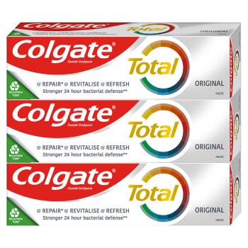 COLGATE Total Original zubná pasta 3 x 75 ml