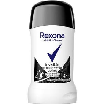 Rexona Invisible Black + White tuhý antiperspirant 40 ml (96086230)
