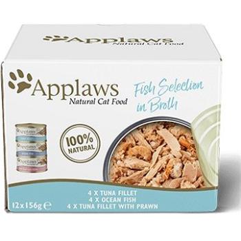 Applaws, konzerva Cat Multipack Rybí výber 12 × 156 g (5060481899086)