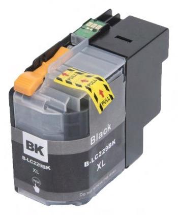 BROTHER LC-229-XL - kompatibilná cartridge, čierna, 2400 strán