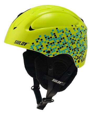 Lyžařská přilba SULOV® KidsFUN, zelená Helma velikost: XS-S
