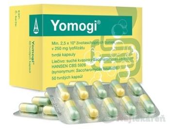 Yomogi na liečbu akútnej hnačky 250mg 50 kapsúl