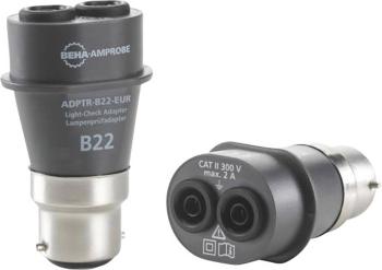 Beha Amprobe 4854858 ADPTR-B22-EUR adaptér  Adaptér na testovanie žiaroviek ADPTR-B22-EUR 1 ks