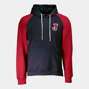 URBAN STREET HOODIE NAVY RED S