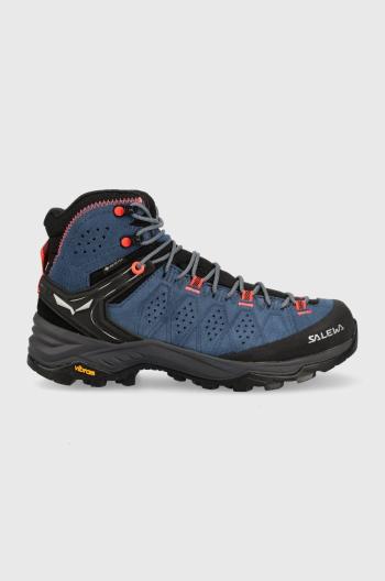 Topánky Salewa Alp Trainer 2 Mid GTX dámske, tmavomodrá farba